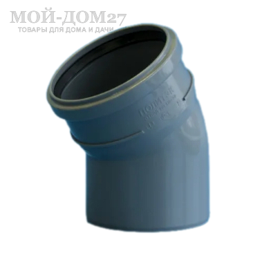 Отвод 45 град. для канализационной трубы - компания Мой-Дом27