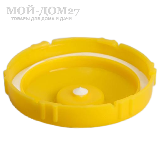 Вакуумная крышка 82 мм резьбовая | Мой-Дом27 | Для укупорки резьбовых банок с диаметром венчика (горловины) 82 мм (Евро-твист, Ø 82)