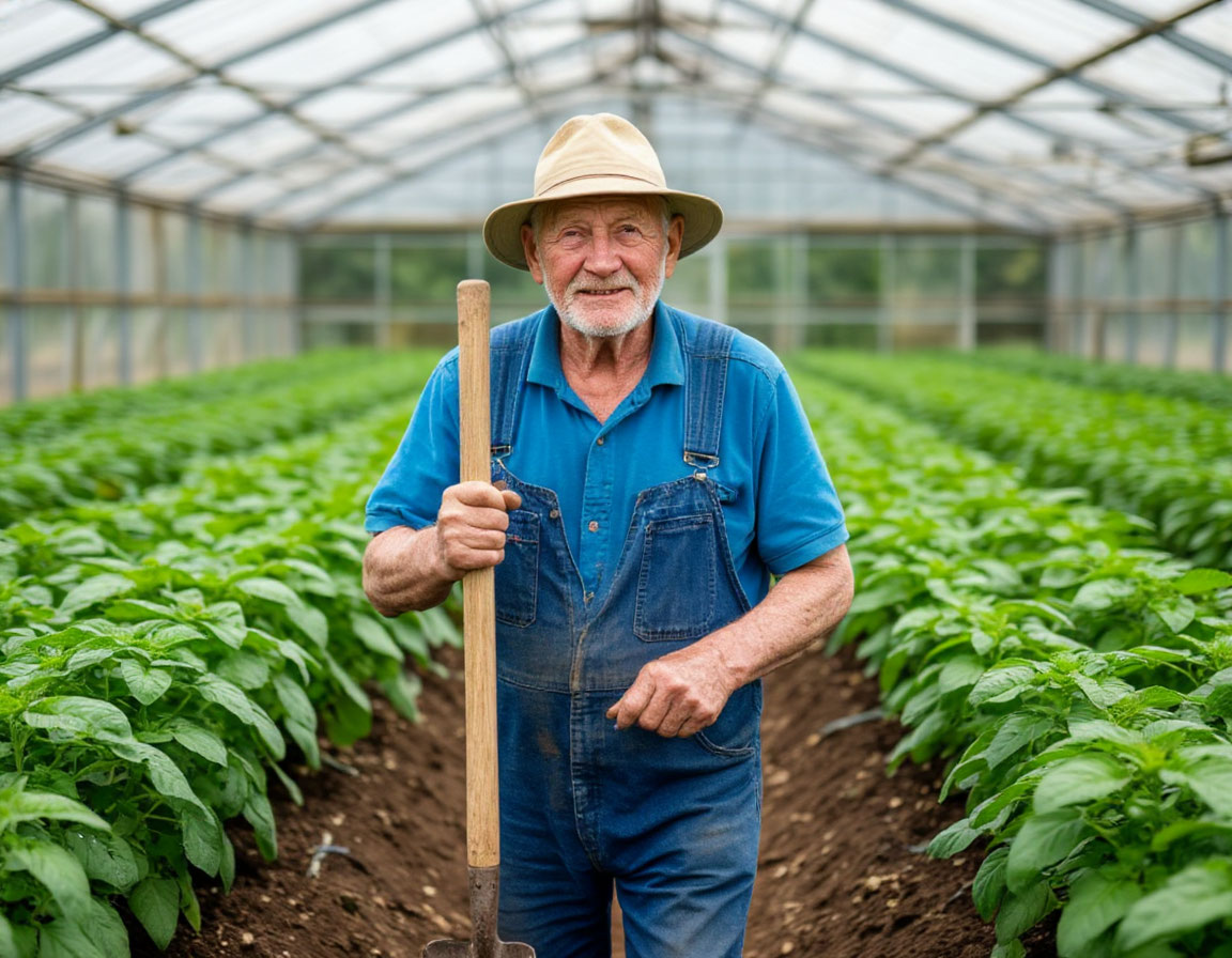 Как сделать тёплую грядку в теплице за копейки