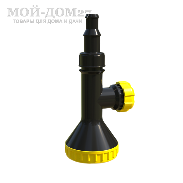 Душевая лейка для бака 3/4” (нар. резьба) | Мой-Дом27 | Лейка устанавливается на дно бака для душа, оснащена внешней резьбой 3/4" и краном. Устанавливается на отвод из бака 3/4" с внешней резьбой при помощи переходной муфты.