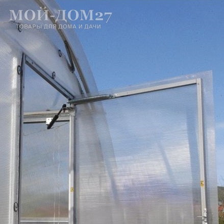 Vent-L 003 до 30 кг - Термопривод для открывания форточек теплицы | Мой-Дом27 | Термопривод так же называют системой автоматического открывания форточки или двери в теплице.<br>
 Металлический поршень (произведенный в Швейцарии) способен открыть форточку <b>весом до 30 кг</b>.<br>