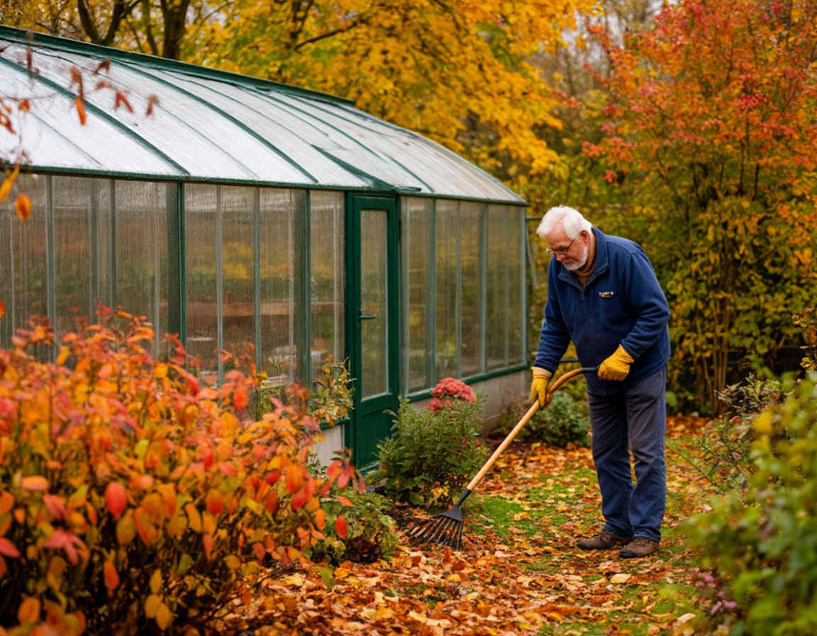 Как ухаживать за теплицей осенью