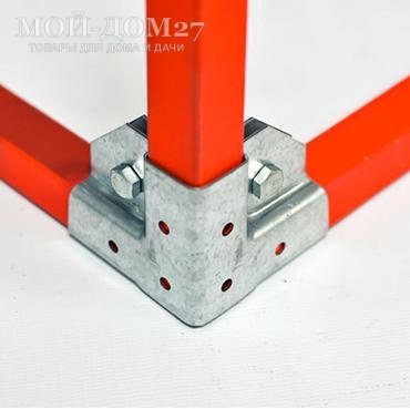 Хомут (крепеж) Краб-система - XYZ | Мой-Дом27 | Оцинкованный металл толщиной -1,2 мм
Полка - 20 мм
Отверстия - 6,5 мм
Длина - 55 мм. Ширина - 55 мм