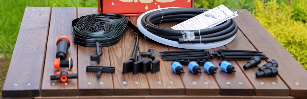 Капельный полив ЖУК с эмиттерной лентой Капельный полив ЖУК с эмиттерной лентой