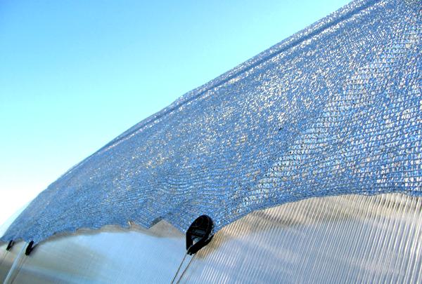 Крепление сетки с помощью клипс