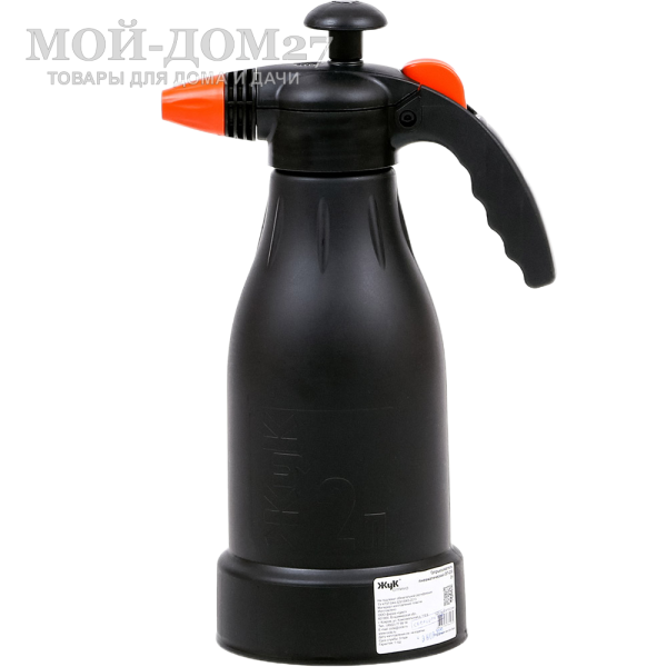 Опрыскиватель ручной 2 л. ЖУК оптима (ОП-230) | Мой-Дом27 Опрыскиватель ручной 2 л. ЖУК оптима (ОП-230) | Мой-Дом27 | Пневматический ручной опрыскиватель - литьевой бак с "головой", в которую встроен насос и распылитель <br>
 <u>Радиус распыла</u>: от 10 до 400 мм<br>
 <u>Регулировка распыла</u>: от струи до тумана<br>