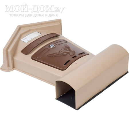 Ящик почтовый ЭЛИТ бежевый | Мой-Дом27 | <u>Материал</u>:&nbsp;пластик&nbsp;<br>
 <u>Комплектация</u>:&nbsp;ящик с металлическим замком с 2-мя ключами&nbsp;<br>