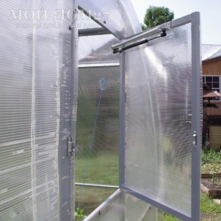 Vent-L 001 до 100 кг - Термопривод для открывания дверей и форточек теплицы | Мой-Дом27 | Термопривод так же называют системой автоматического открывания форточки или двери в теплице.<br>
 Металлический поршень (произведенный в Швейцарии) способен открыть форточку <b>весом до 100 кг</b>.<br>
