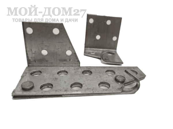 Уголки крепежные для автопроветривателя Vent-L | Мой-Дом27 Уголки крепежные для автопроветривателя Vent-L | Мой-Дом27 | Комплект из 2х уголков для крепления автопроветривателя Vent-L к форточке или двери теплицы