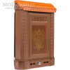 Ящик почтовый ПРЕМИУМ коричневый | Мой-Дом27 | <u>Материал</u>: пластик <br>
 <u>Комплектация</u>: ящик почтовый с металлическим замком и с 2-мя ключами<br>