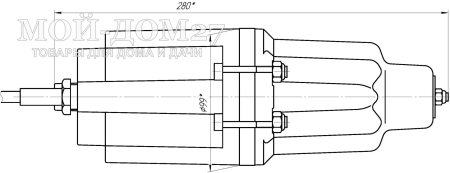 Насос вибрационный Бавленец 15 метров (нижн. забор) | Мой-Дом27 | Предназначен для выкачивания воды из колодцев, скважин, водоемов, подходит для откачки воды из помещений, а также для работы в системах полива. <br>
Засасывающее отверстие расположено внизу корпуса. Для предотвращения перегрева такой насос должен всегда пребывать в воде.