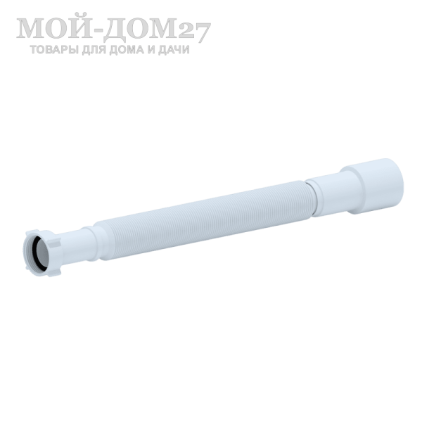 Труба гофрированный G1-1/2” * 40/50 мм | Мой-Дом27 Труба гофрированный G1-1/2” * 40/50 мм | Мой-Дом27 | Применяется для крепления к отводу воды из нержавеющей мойки умывальника Акватекс.