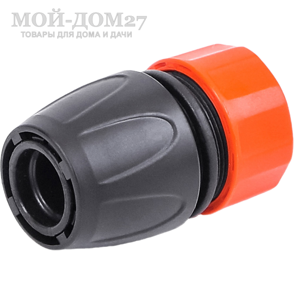 Коннектор ЖУК 3/4” | Мой-Дом27 Коннектор ЖУК 3/4” | Мой-Дом27 | Используется для быстрого подключения шланга диаметром 3/4" с любым устройством, оборудованным адаптером, без усилий, инструментов или дополнительных крепежных элементов (например, хомутов).<br>
Соединение получается надежным и герметичным.