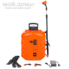 Аккумуляторный ранцевый опрыскиватель 12 л. ЖУК | Мой-Дом27 | Объем бака: 12 л.<br>
 Среднее время непрерывной работы: до 4 ч непрерывной работы<br>
 Удлиненный шланг брандспойта опрыскивателя - 1.5 метра<br>
 Дальность разбрызгивания: 0,5-2,5 м.<br>
Максимальное давление: 5,5 бар<br>
 Максимальный расход жидкости: 3,1 л/мин<br>
 Тип АКБ: кислотно-свинцовый<br>