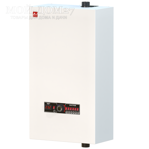 Электрический котел СТЭН Стандарт 60 кВт | Мой-Дом27 | <b>Общая мощность&nbsp;и каждой ступени:</b> 60 кВт (9+9+9+9+12+12 кВт)<br>
 <b>Электропитание:</b> 380 В<br>
 Цифровое табло<br>
 <b>Площадь отапливаемого помещения: </b>600 м2<br>
 <b>Нагревательный элемент: </b>блок ТЭН из нержавеющей стали<br>
 <b>Рабочее давление:</b> не более 0,6 Мпа (60 метров водяного столба)<br>
 <b>Диаметр подключения и расположение:</b> 40 мм (сверху и снизу)<br>