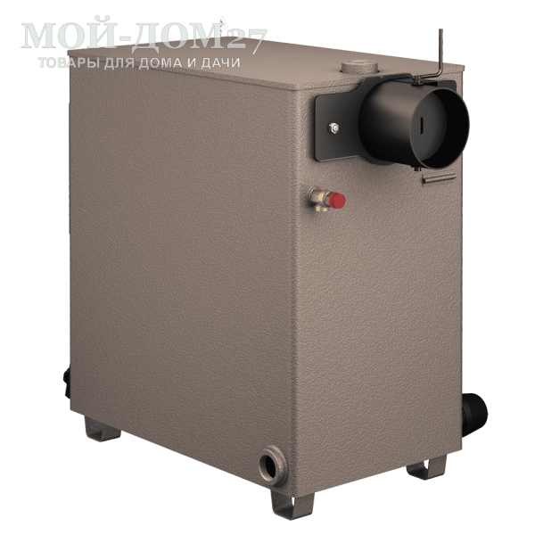 Твердотопливный котел КАРАКАН 30 ТЭГ-3 | Мой-Дом27 | Мощность 30 кВт (отапливаемая площадь до 300 м2)<br>
Котёл предназначен для работы на твёрдом топливе, возможна установка газовой горелки, с резьбовым фланцем для установки блока ТЭНов, рабочее давление в котле 3 кгс/см2.