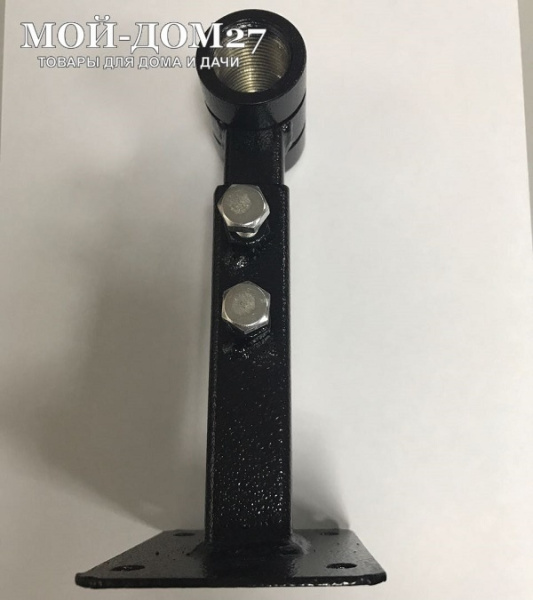 Крепление для расширительного бака KH 3/4" (кронштейн) | Мой-Дом27 | Предназначен для настенного крепления расширительного бака. Представляет собой пластину крепящуюся к стене, к пластине присоединена телескопическая трубка позволяющая регулировать расстояние от стены до расширительного бака. На конце трубки находится муфта (3/4") в которую вкручивается расширительный бак и трубопровод.