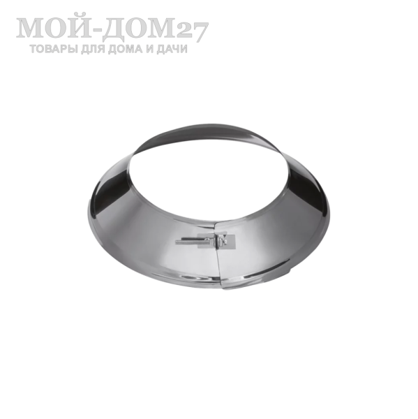 Юбка для крышной разделки 150 мм | Мой-Дом27 | Юбка используется с крышной разделкой D-150 для герметизации или в качестве декоративного элемента при выходе одностенной трубы из стены