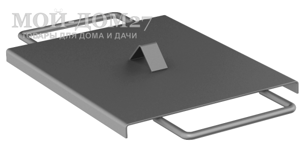 Мангал ЗАМОК | Мой-Дом27 | Два уровня установки шампуров - для дров и для угля. Специальные прорези на боковых стенках обеспечивают фиксацию поворота шампура (при наличии "спирали" на шампуре). <br>
 Мангал оснащён съёмными боковыми столиками. В "башне" можно приготовить угли из дров. Крышка башни служит для снижения интенсивности горения дров. Накладное кольцо под казан устанавливается в прорези для шампуров. Внизу располагаются металлические полки. <br>
Функциональная скамья-обрешётка служит дополнительной защитой мангала при транспортировке. Далее используется как обычная скамья.