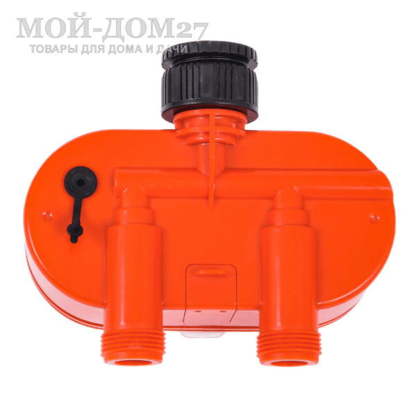 Таймер Жук двухканальный для полива | Мой-Дом27 | Предназначен для автоматического управления подачей воды для раздельного полива в саду, теплице, на грядках.