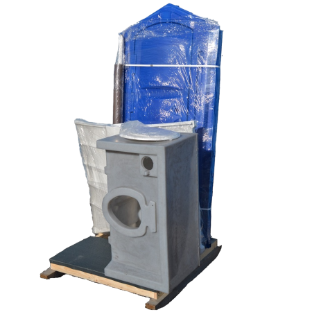 Туалетная кабина "Стандарт" EcoGR (Зеленый)