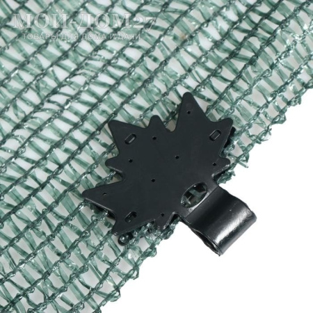 Затеняющая (притеняющая 55%) сетка 4х8 метров | Мой-Дом27 | Комплект: сетка с прошитыми краями - ширина 4 метра, длина 8 метров и клипсы для крепления (длина дуги в теплицы шириной 3 метра - от 5,9 до 5,98 метра, а у теплицы шириной 4 метра длина дуги 8 метров).
Идеально подойдет для затенения теплицы из сотового поликарбоната