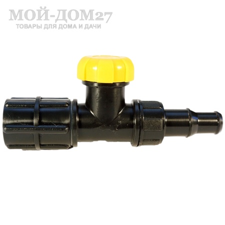 Кран водопроводный КВ-20М-СШ | Мой-Дом27 | Осуществляет регулирование подачи воды и обеспечивает разветвление трубопровода или подсоединение к нему соединительной или запорной арматуры на садово-огородных участках.