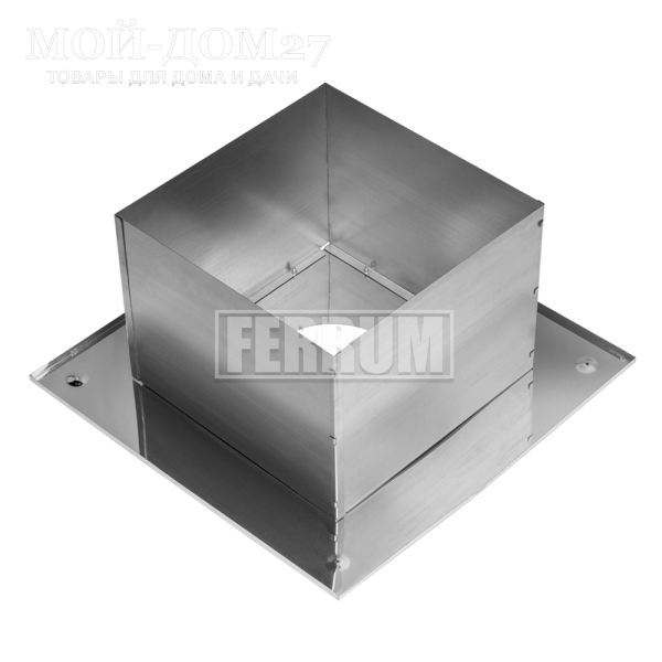 Проходной узел под дымоход - ППУ составной 210 мм | Мой-Дом27 Проходной узел под дымоход - ППУ составной 210 мм | Мой-Дом27 | ППУ - потолочно проходное устройство, используется для защиты крыши (перекрытия, стены). Сквозь этот элемент проходит труба в стене или перекрытии. ППУ изолирует нагретую трубу и ограждает от того материала, из которого сделано перекрытие.