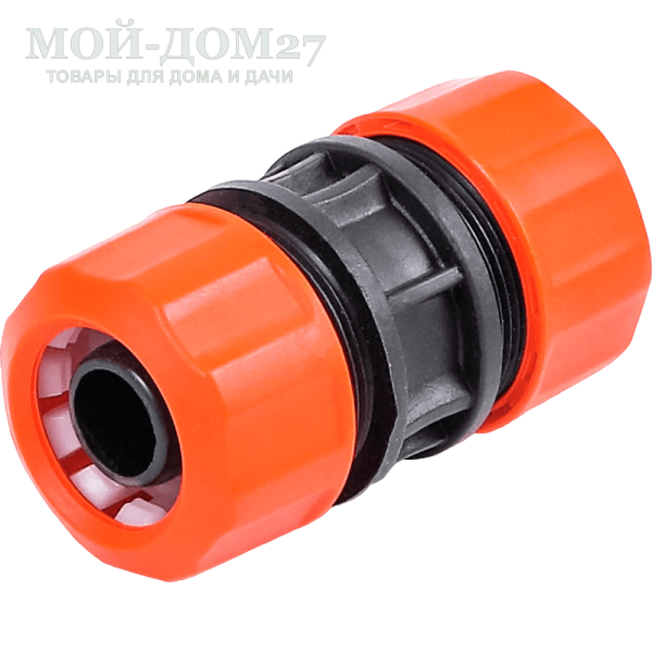 Муфта соединительная ЖУК 3/4 - 3/4 | Мой-Дом27 Муфта соединительная ЖУК 3/4 - 3/4 | Мой-Дом27 | Муфта используется для соединения и ремонта шлангов диаметром 3/4"