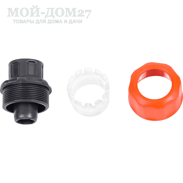 Цанговый зажим ЖУК 3/4" | Мой-Дом27 Цанговый зажим ЖУК 3/4" | Мой-Дом27 | Самое надежное соединение шланга, исключающее возможность подтеканий, обеспечивается цанговым зажимом.