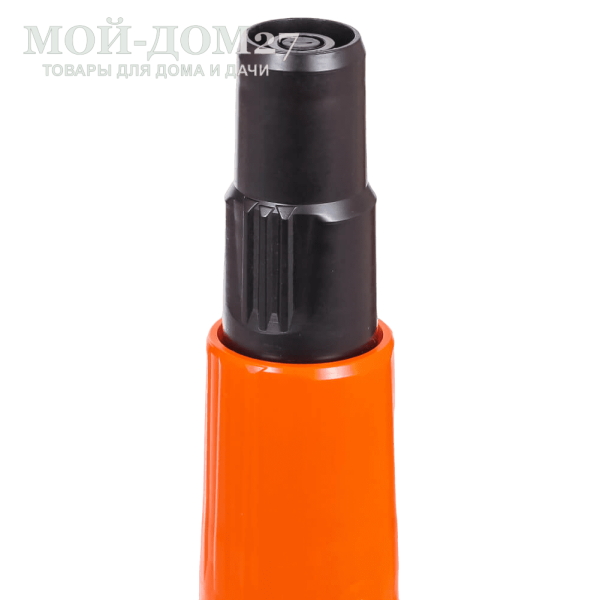 Насадка на шланг регулируемая | Мой-Дом27 | Насадка на шланг с регулируемой форсункой дает возможность выбрать оптимальное распыление для полива. Присоединяется к шлангу, оснащенному коннектором.