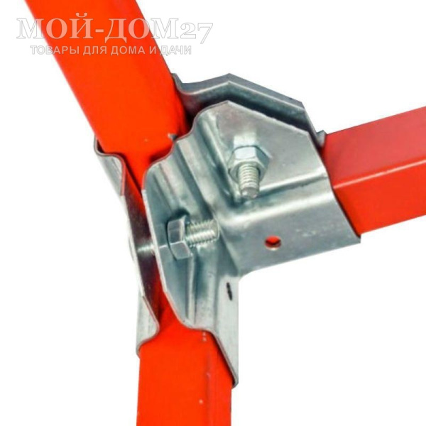 Хомут (крепеж) Краб-система - XYZ | Мой-Дом27 | Оцинкованный металл толщиной -1,2 мм
Полка - 20 мм
Отверстия - 6,5 мм
Длина - 55 мм. Ширина - 55 мм