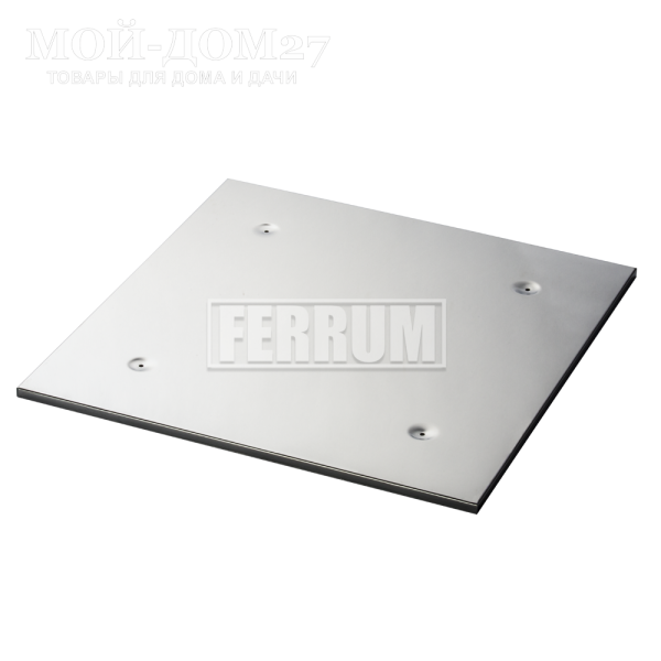 Экран защитный без отверстия | Мой-Дом27 | Предназначен для повышения уровня пожарной безопасности. Используется при монтаже каминов, печей или дымоходов. Экран является необходимым защитным элементом для дровяных отопительных устройств.