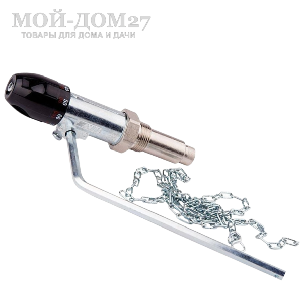 Регулятор тяги ICMA (30-100°C) для твердотопливных котлов | Мой-Дом27 Регулятор тяги ICMA (30-100°C) для твердотопливных котлов | Мой-Дом27 | Автоматически регулирует тягу в котле и изменяет интенсивность горения в зависимости от нужд системы отопления. Гарантирует комфортную температуру в помещении и значительную экономию топлива.