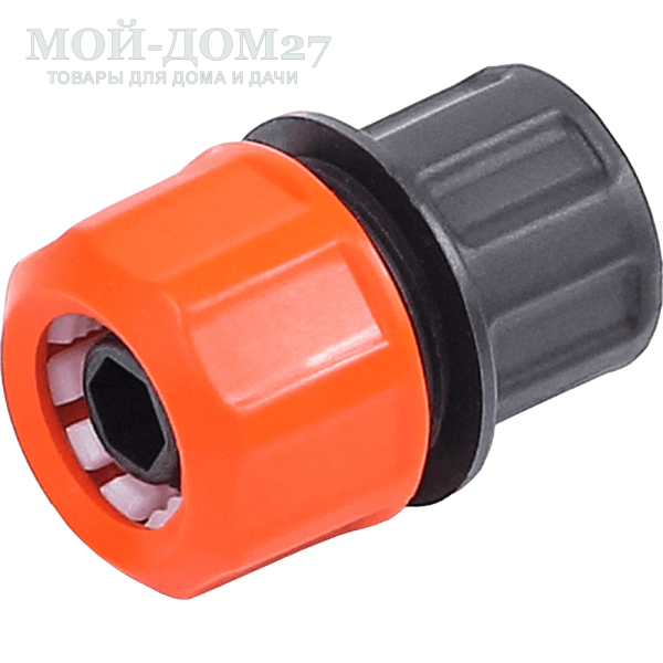 Цанговый зажим ЖУК 1/2" | Мой-Дом27 Цанговый зажим ЖУК 1/2" | Мой-Дом27 | Самое надежное соединение шланга, исключающее возможность подтеканий, обеспечивается цанговым зажимом.