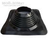 Мастер Флэш (крышная разделка) прямая 178-330 мм | Мой-Дом27 | Крышная разделка - резиновая. Диаметр от 178 до 330 мм. Защищает выход дымохода из крыши от внешних осадков.