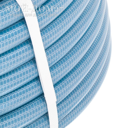 Шланг морозостойкий Жук Эксперт 3/4” (25 метров) | Мой-Дом27 | Диаметр шланга: 3/4" (19 мм).<br>
 Рабочее давление 10 АТМ.<br>
 Армирован полиамидной нитью.<br>
 Плетение нити: кольчужное, усиленное.<br>
 Морозостойкойкость: до -30° C.<br>
 Комплектуется 2 коннекторами и адаптером.<br>
 Длина шланга в бухте: 25 метров.<br>