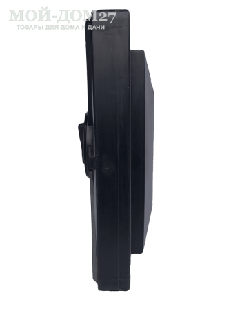 Бак плоский 200 литров для душа | Мой-Дом27 | Пластиковый бак для устройства летнего душа имеет очень небольшой вес, поэтому он очень удобен в монтаже, а также в транспортировке и хранении.
В верхней части бака находится резьбовая крышка c диаметром горловины 285 мм, в крышке предусмотрен дыхательный клапан. 
На дне бака установлен выходной патрубок на 3/4 дюйма для монтажа душевой лейки