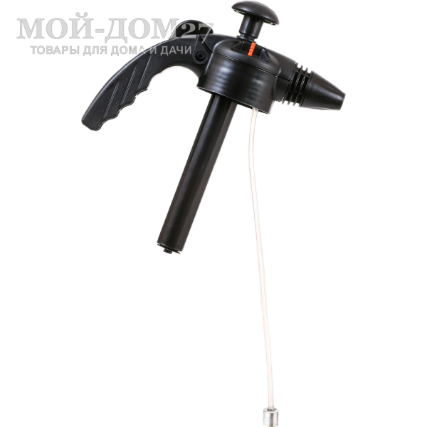 Опрыскиватель ручной 2 л. ЖУК люкс (ОП-270) | Мой-Дом27 | Пневматический ручной опрыскиватель -&nbsp;выдувной бак с "головой", в которую встроен насос и распылитель&nbsp;<br>
 <u>Радиус распыла</u>:&nbsp;от 10 до 400 мм<br>
 <u>Регулировка распыла</u>:&nbsp;от струи до тумана<br>