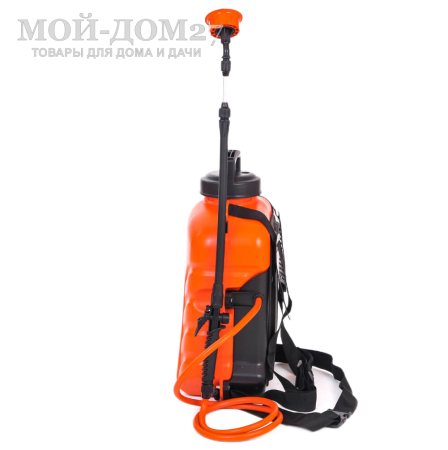 Аккумуляторный ранцевый опрыскиватель 12 л. ЖУК | Мой-Дом27 | Объем бака: 12 л.<br>
 Среднее время непрерывной работы: до 4 ч непрерывной работы<br>
 Удлиненный шланг брандспойта опрыскивателя - 1.5 метра<br>
 Дальность разбрызгивания: 0,5-2,5 м.<br>
Максимальное давление: 5,5 бар<br>
 Максимальный расход жидкости: 3,1 л/мин<br>
 Тип АКБ: кислотно-свинцовый<br>