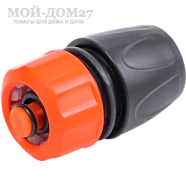 Коннектор ЖУК 3/4” с аквастопом | Мой-Дом27 Коннектор ЖУК 3/4” с аквастопом | Мой-Дом27 | Используется для быстрого подключения шланга диаметром 3/4" без отключения подачи воды с любым устройством, оборудованным адаптером, без усилий, инструментов или дополнительных крепежных элементов (например, хомутов).
