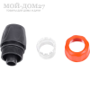 Коннектор ЖУК 3/4” | Мой-Дом27 | Используется для быстрого подключения шланга диаметром 3/4" с любым устройством, оборудованным адаптером, без усилий, инструментов или дополнительных крепежных элементов (например, хомутов).<br>
Соединение получается надежным и герметичным.