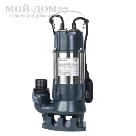 Насос дренажный FEKAPUMP V 450F | Мой-Дом27 | Дренажные насосы с поплавковым выключателем UNIPUMP серии FEKAPUMP — предназначены для откачки грязной воды c твердыми и волокнистыми включениями. Наличие защиты от перегрузки и высокие напорно-расходные характеристики позволяют применять насосы этой серии в быту, на строительных, промышленных и сельскохозяйственных объектах.