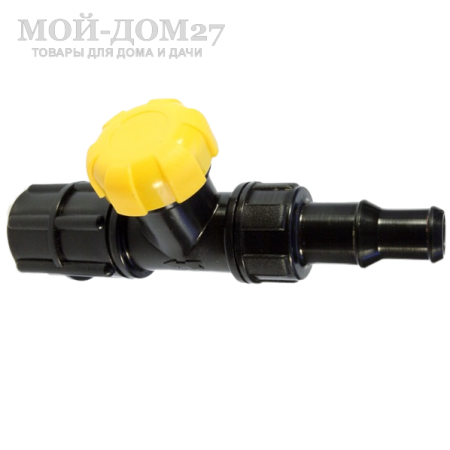 Кран водопроводный КВ-20М-СШ | Мой-Дом27 | Осуществляет регулирование подачи воды и обеспечивает разветвление трубопровода или подсоединение к нему соединительной или запорной арматуры на садово-огородных участках.