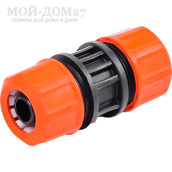 Муфта соединительная ЖУК 1/2 - 1/2 | Мой-Дом27 Муфта соединительная ЖУК 1/2 - 1/2 | Мой-Дом27 | Муфта используется для соединения и ремонта шлангов диаметром 1/2"