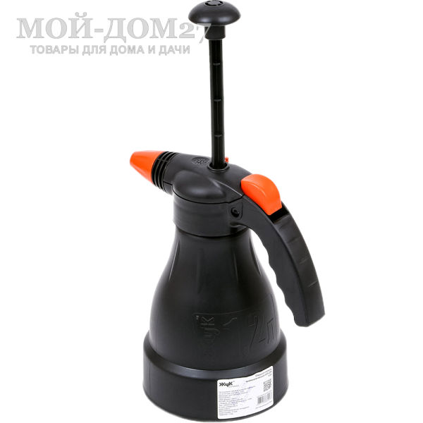 Опрыскиватель ручной 1,2 л. ЖУК оптима (ОП-230) | Мой-Дом27 Опрыскиватель ручной 1,2 л. ЖУК оптима (ОП-230) | Мой-Дом27 | Пневматический ручной опрыскиватель - литьевой бак с "головой", в которую встроен насос и распылитель <br>
 <u>Радиус распыла</u>: от 10 до 400 мм<br>
 <u>Регулировка распыла</u>: от струи до тумана<br>