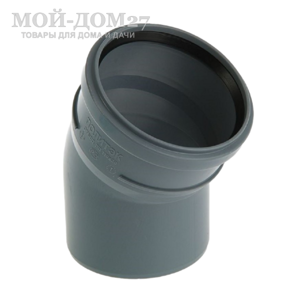 Отвод 30 град. для канализационной трубы - компания Мой-Дом27