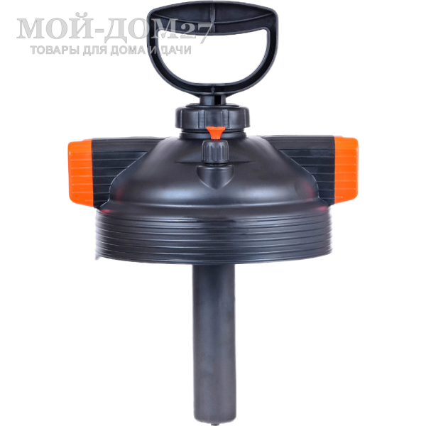 Опрыскиватель пневматический 5 л. ЖУК оптима (ОП-220) | Мой-Дом27 | Объем бака: 5 л.<br>
Диаметр заливной горловины: 265 мм<br>
Тип брандспойта: Не телескопический 650 мм<br>
Рабочее давление: 2,3±0,3 атм<br>
Расход рабочей жидкости 0,6-0,8 л/мин<br>
Регулировка распыла: от струи до тумана