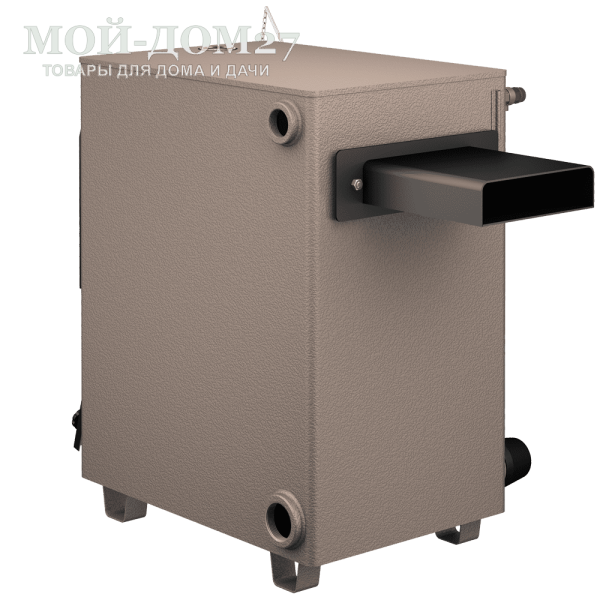 Твердотопливный котел КАРАКАН 20 ТЭГ-3 | Мой-Дом27 | КАРАКАН 20 ТЭГ-3 – мощность 20 кВт отапливаемая площадь до 200 м2)<br>
Котёл предназначен для работы на твёрдом топливе, возможна установка газовой горелки, с резьбовым фланцем для установки блока ТЭНов, рабочее давление в котле 3 кгс/см2.