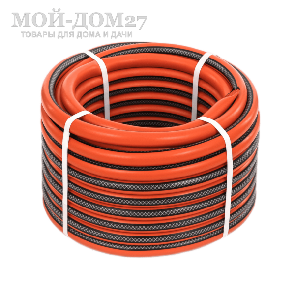 Шланг морозостойкий Жук Классик 3/4” (50 метров) | Мой-Дом27 | Диаметр шланга: 3/4" (19 мм).<br>
 Рабочее давление: 8 АТМ.<br>
 Армирован полиамидной нитью.<br>
 Плетение нити: ромбовидное.<br>
 Морозостойкойкость: до -30°C.<br>
 Длина шланга в бухте: 50 метров.<br>